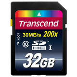 Transcend 32 GB Class 10 SDHC Flash Memory Card
