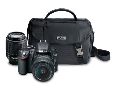 Nikon D3200 24.2 MP CMOS Digital SLR Camera with 18-55mm and 55-200mm